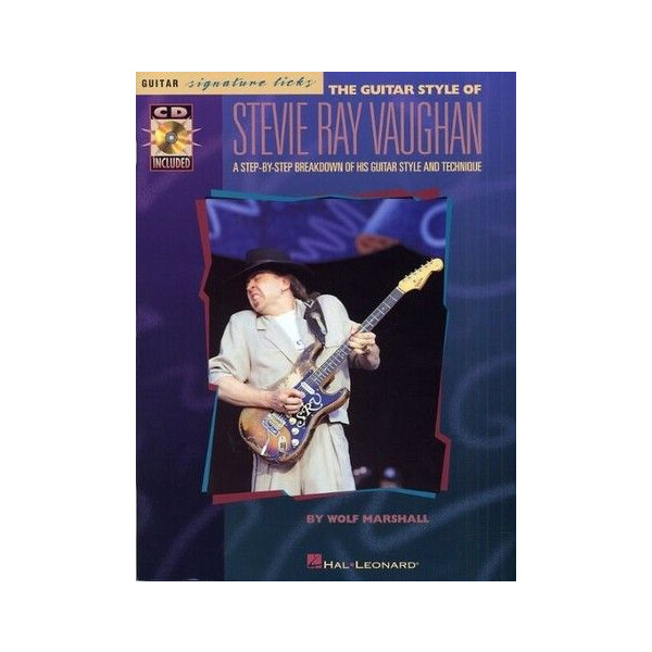 The guitar style of Stevie Ray Vaughan (+CD)