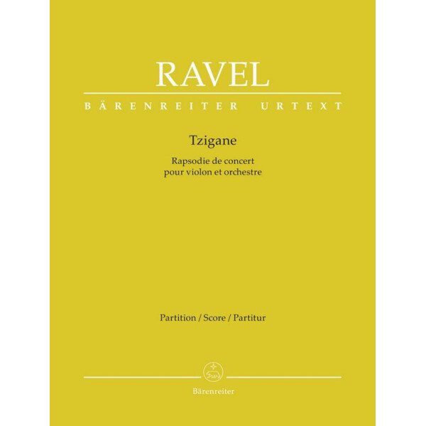 Tzigane für Violine und Orchester
