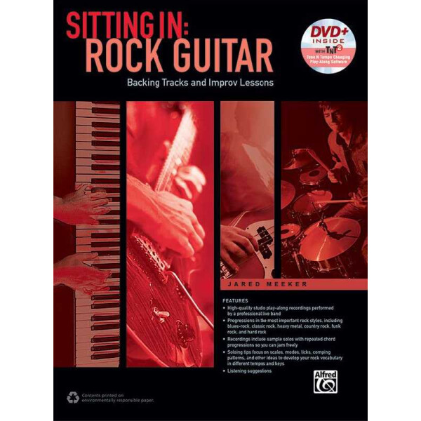 Sitting In: Rock Guitar (+DVD-ROM)