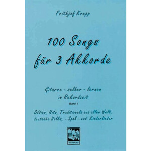100 Songs für 3 Akkorde Band 1 (blau)