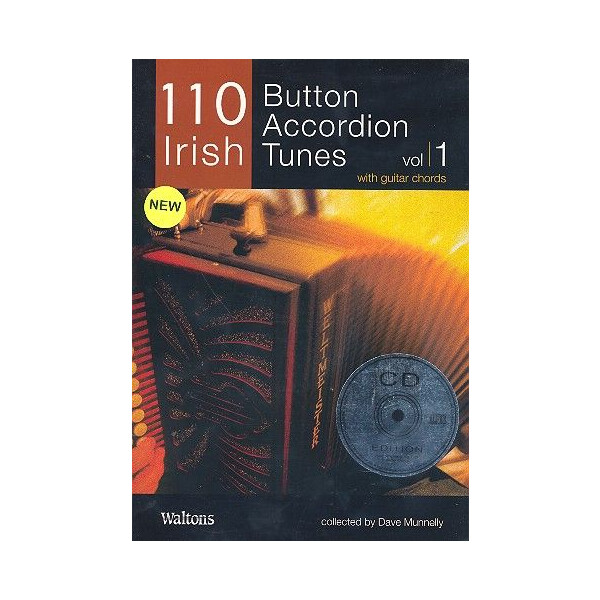 110 Irish Button Accordeon Tunes vol.1 (+CD):