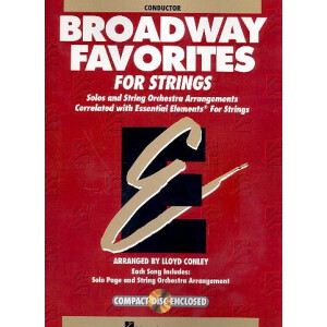 Broadway Favorites (+CD): for strings
