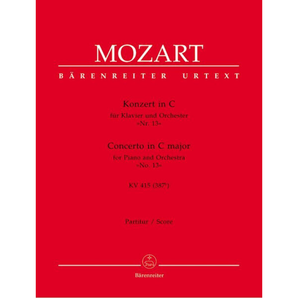 Konzert C-Dur KV415