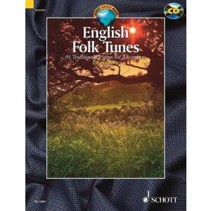 English Folk Tunes (+CD): für Akkordeon