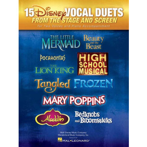 15 Disney Vocal Duets from the Stage and Screen: