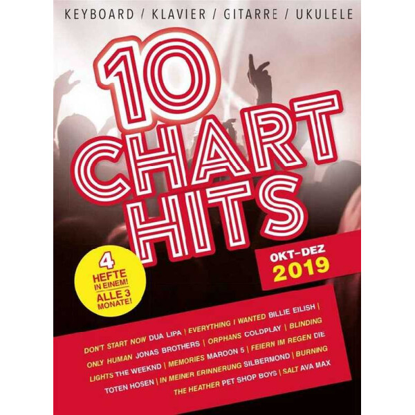 10 Charthits - Okt bis Dez 2019