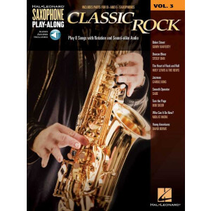 Classic Rock (+Audio Access ): saxophone playalong vol.3
