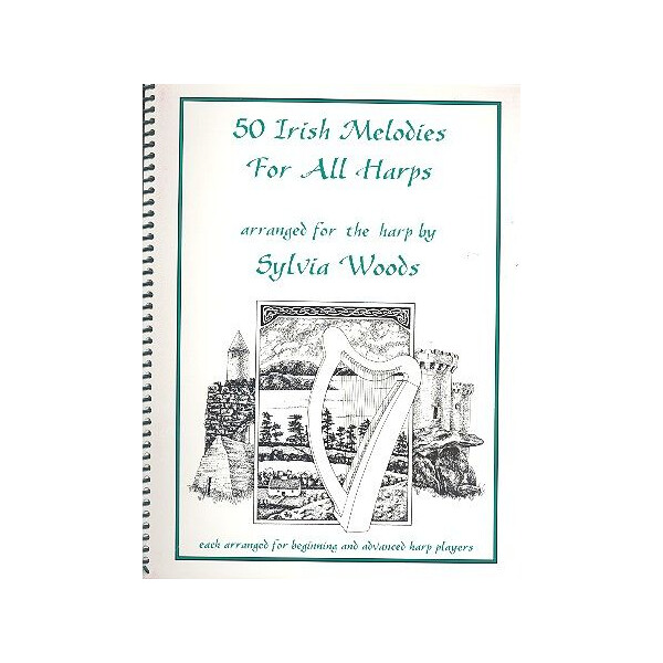 50 Irish Melodies: for harp