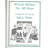 50 Irish Melodies: for harp
