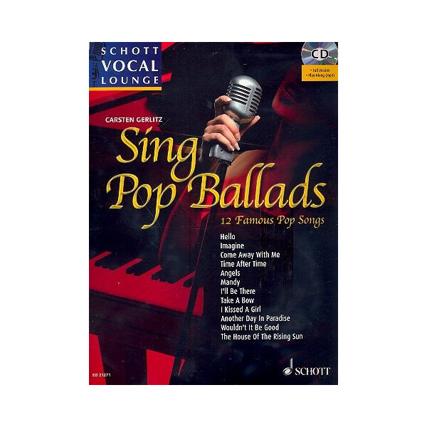 Sing Pop Ballads (+MP3-CD):