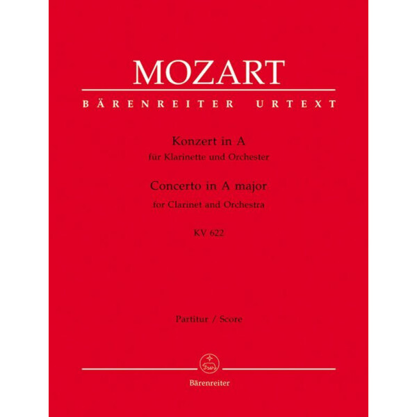 Konzert A-Dur KV622 für