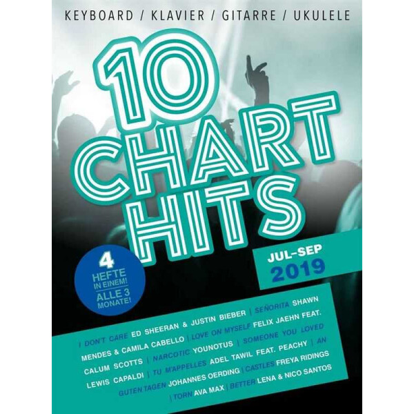10 Charthits - Juli bis September 2019:
