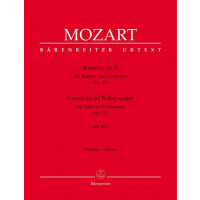 Konzert B-Dur KV595 für Klavier