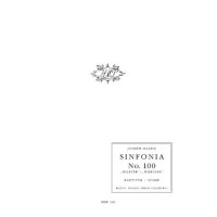 Sinfonie G-Dur Nr.100 Hob.I:100: für Orchester