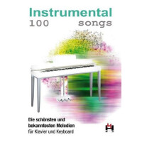 100 Instrumental Songs für Keyboard