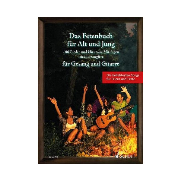 Das Fetenbuch für Alt und Jung für Gesang und Gitarre: