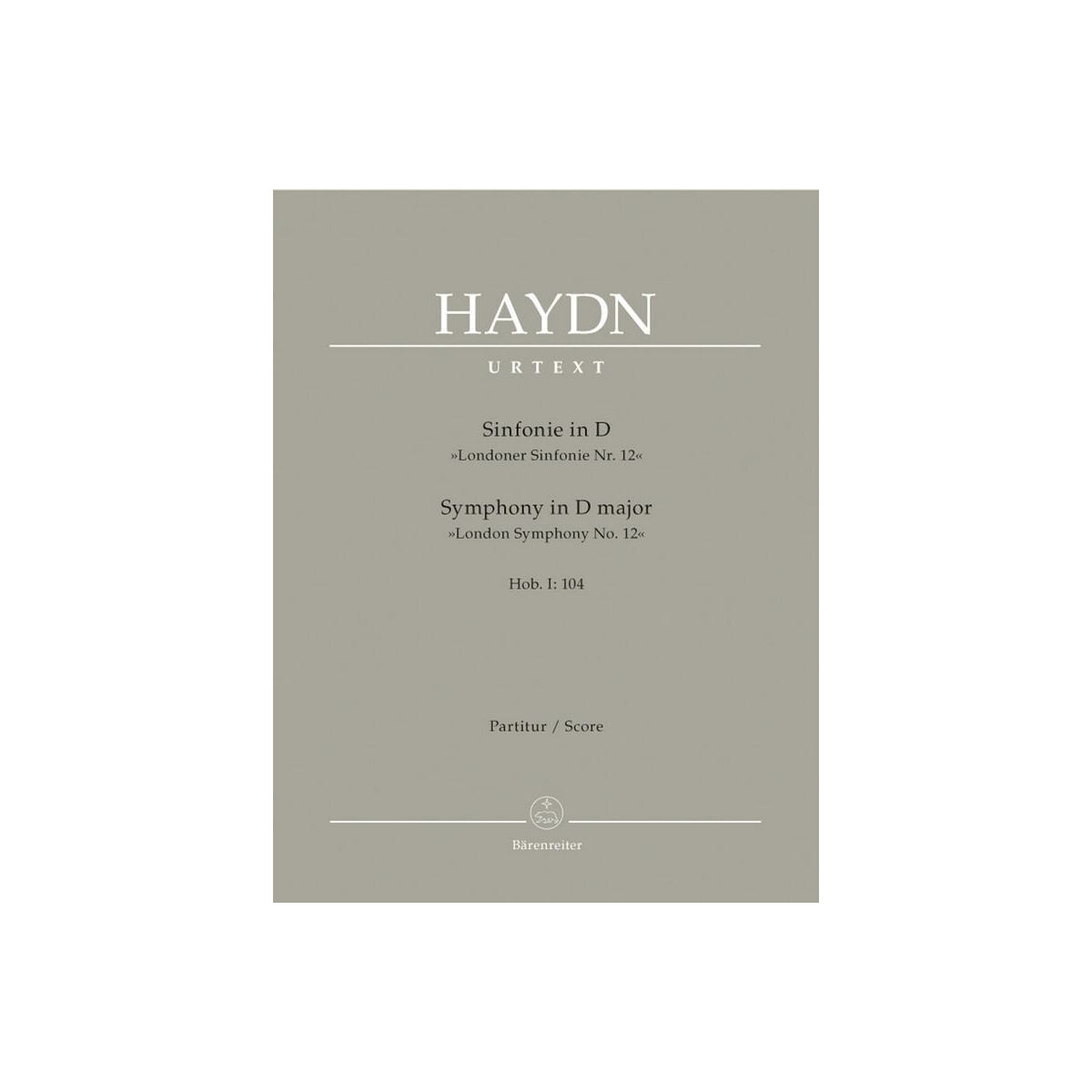 Sinfonie D-Dur Br.104 Hob.I:104