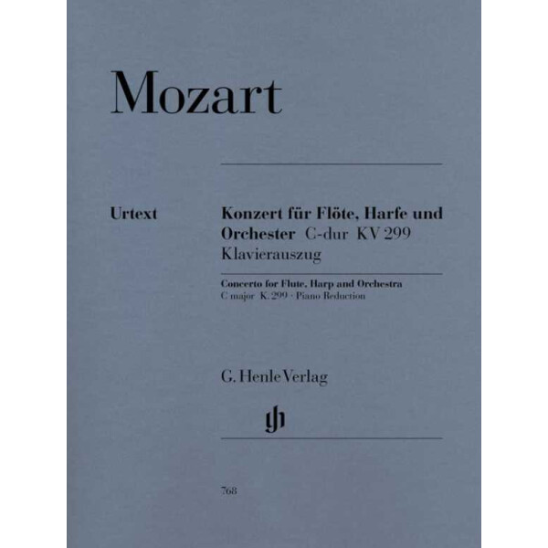 Konzert C-Dur KV299 für Flöte, Harfe und Orchester