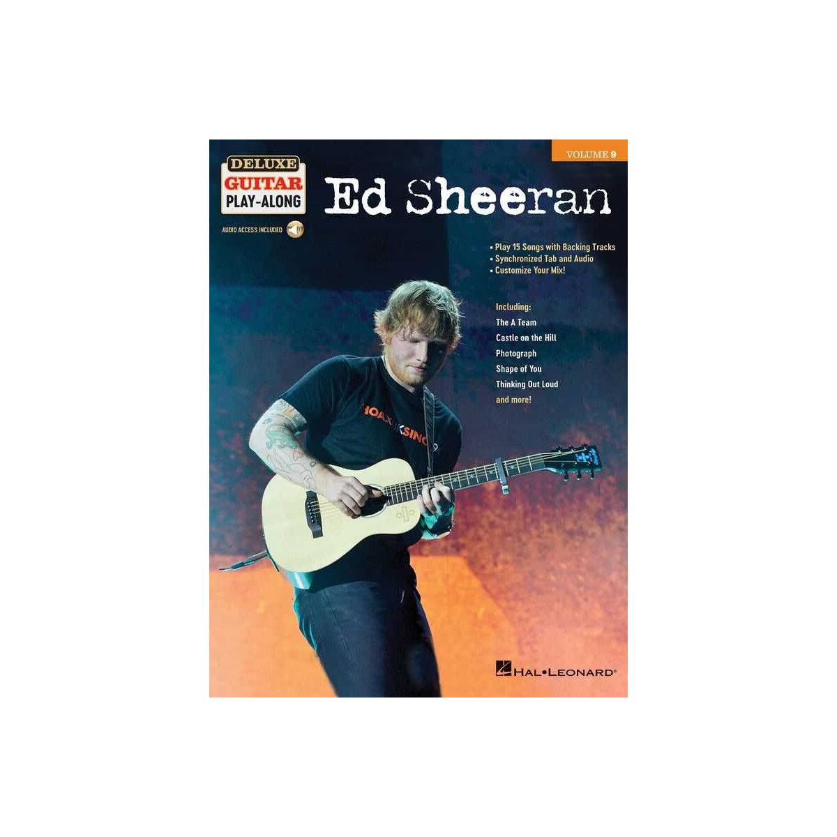 Deluxe Guitar Playalong vol.9 - Ed Sheeran (+Audio Access):