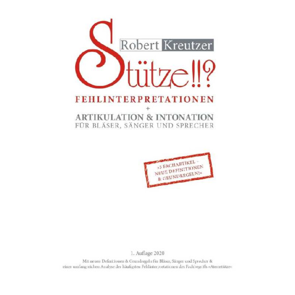 Stütze!!? Band 2 Fehlinterpretationen und Artikulation und Intonation
