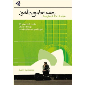 Justinguitar - Songbook f&uuml;r Ukulele (deutsche...