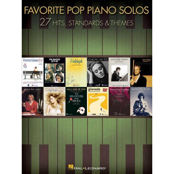 Favorite Pop Piano Solos