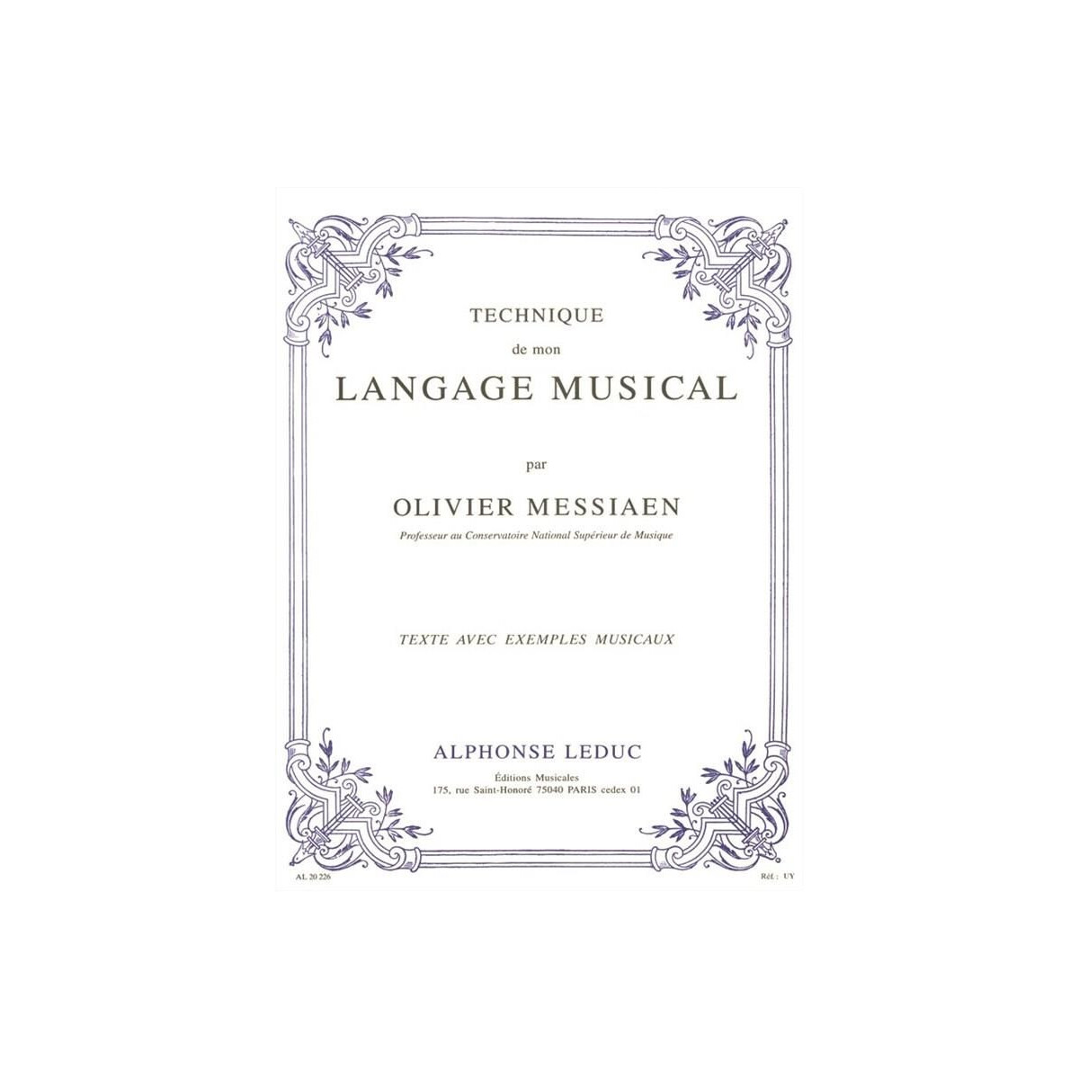 Technique de mon langage