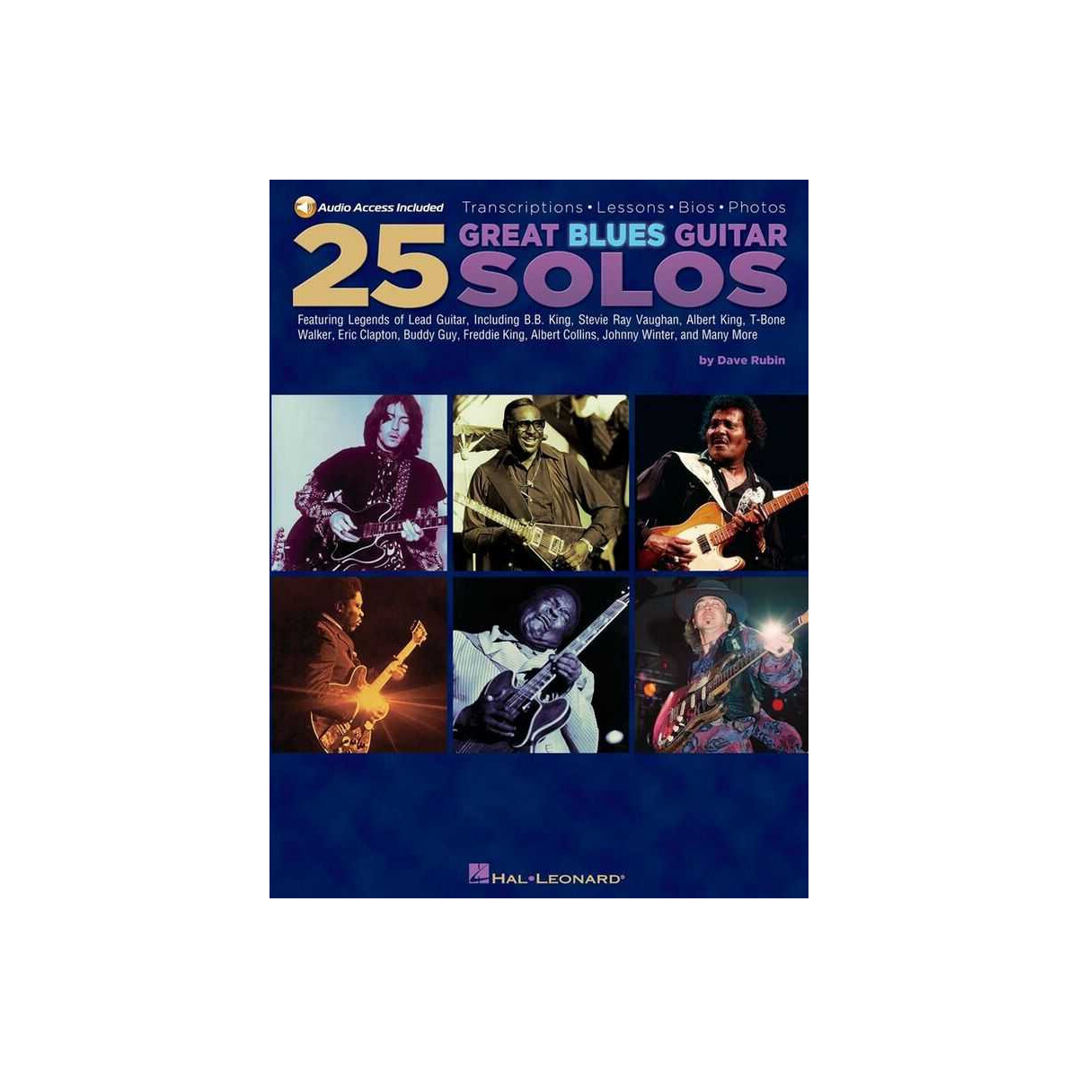 25 great Blues Guitar Solos (+CD): box