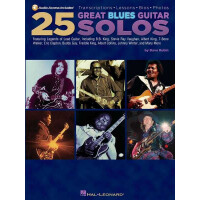 25 great Blues Guitar Solos (+CD):
