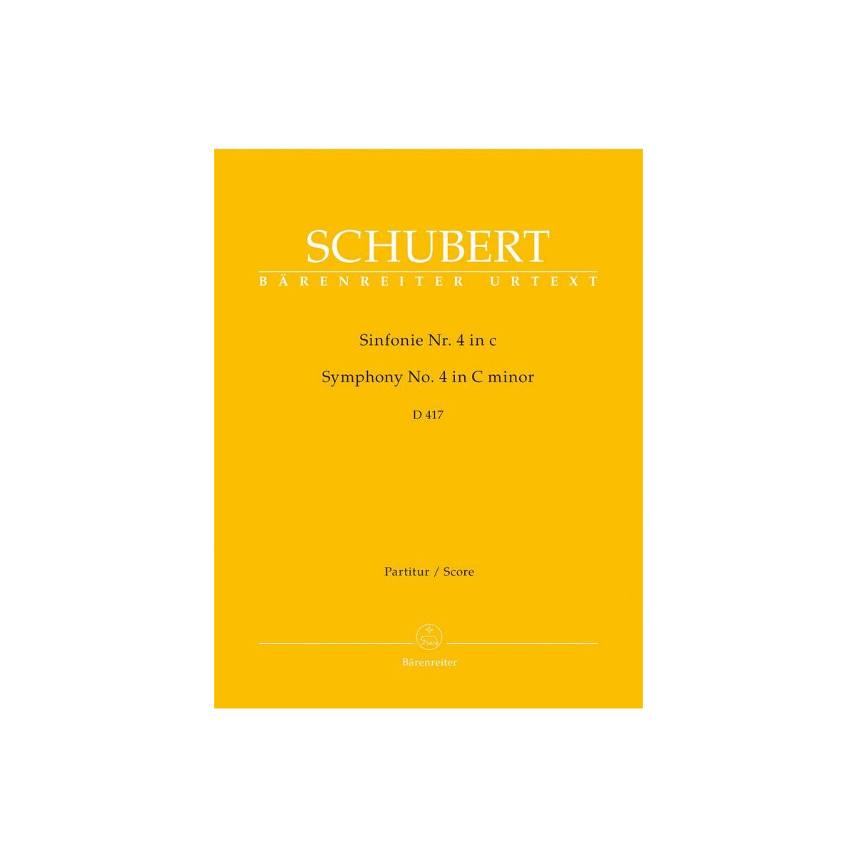 Sinfonie c-Moll Nr.4 D417