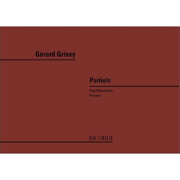 Partiels pour 18 musiciens