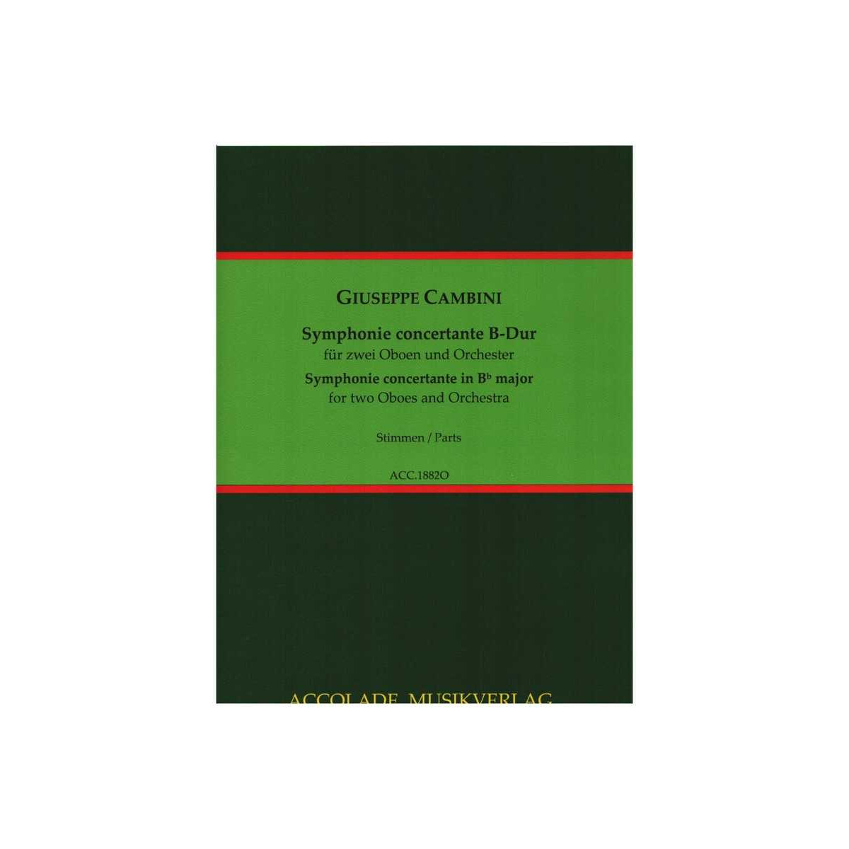 Symphonie concertante B-Dur