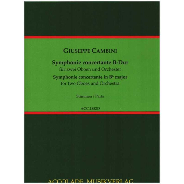 Symphonie concertante B-Dur
