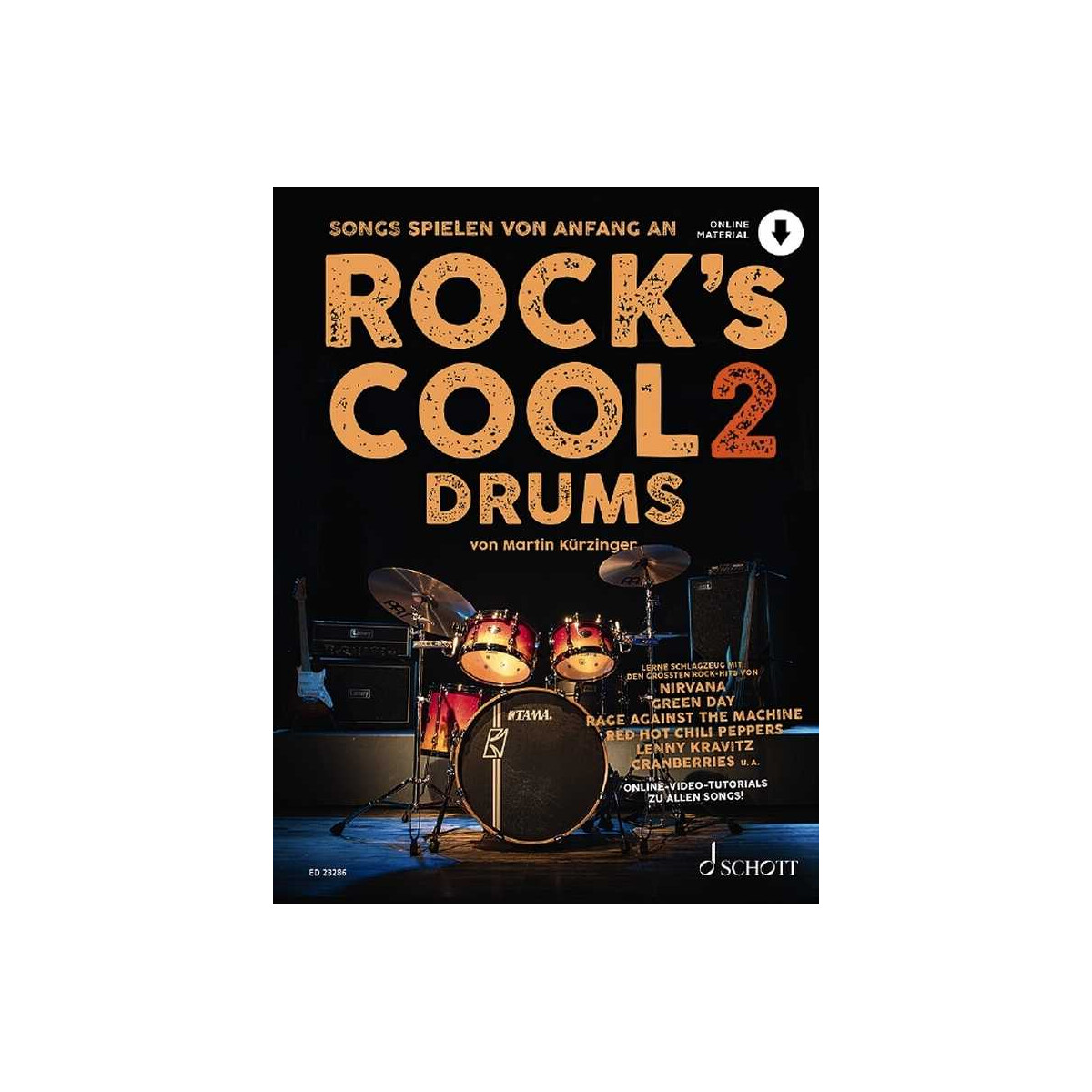 Rocks cool Drums Band 2 (+Online Audio) box