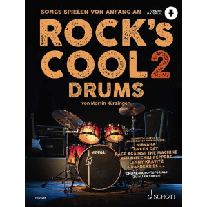 Rocks cool Drums Band 2 (+Online Audio)