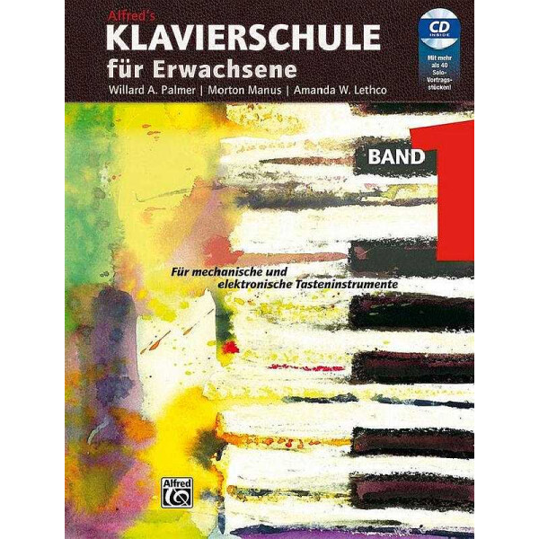 Klavierschule für Erwachsene Band 1 (+CD)