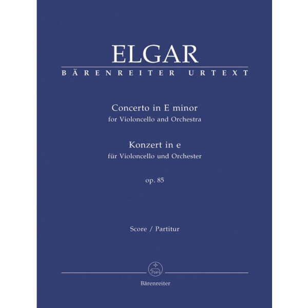 Concerto e minor op.85 for violoncello