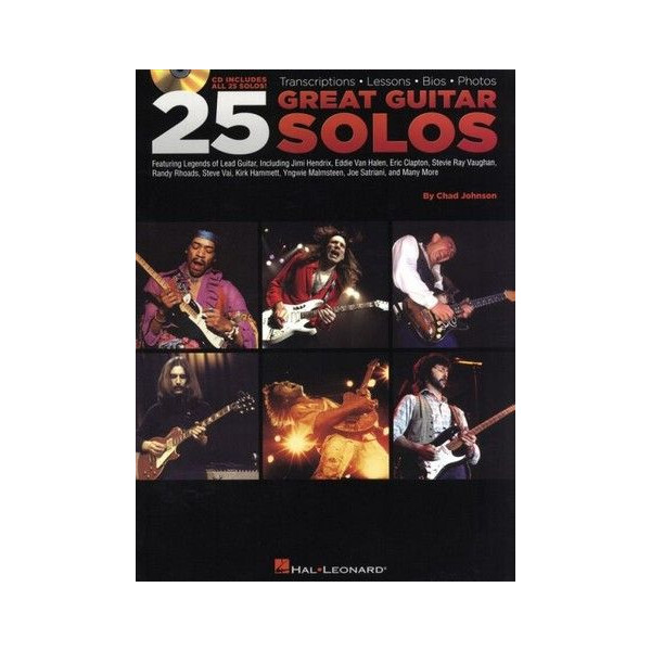 25 great Guitar Solos (+CD):
