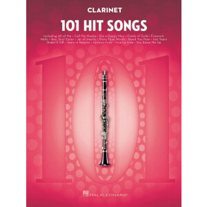 101 Hit Songs for clarinet