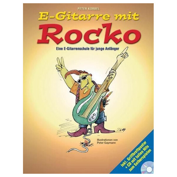 E-Gitarre mit Rocko (+CD):