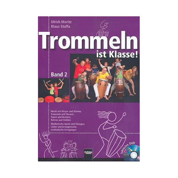 Trommeln ist klasse Band 2 (+DVD)