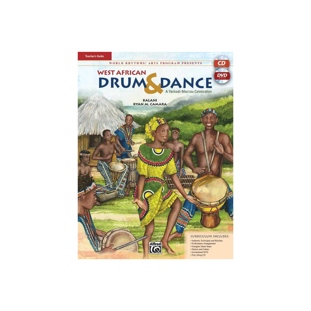 West African Drum and Dance (+CD+DVD) box