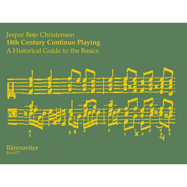 18th century continuo playing a historical