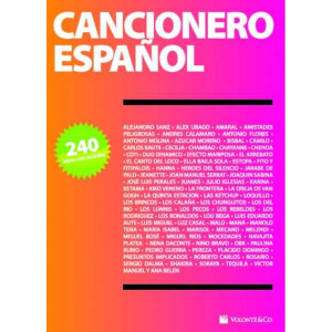 Cancionero Espanol: 240 letras con acordes