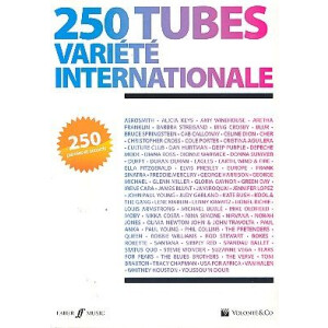 250 Tubes variete internationale: paroles et accords