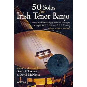 50 Solos (+CD): for Irish Tenor Banjo/tab