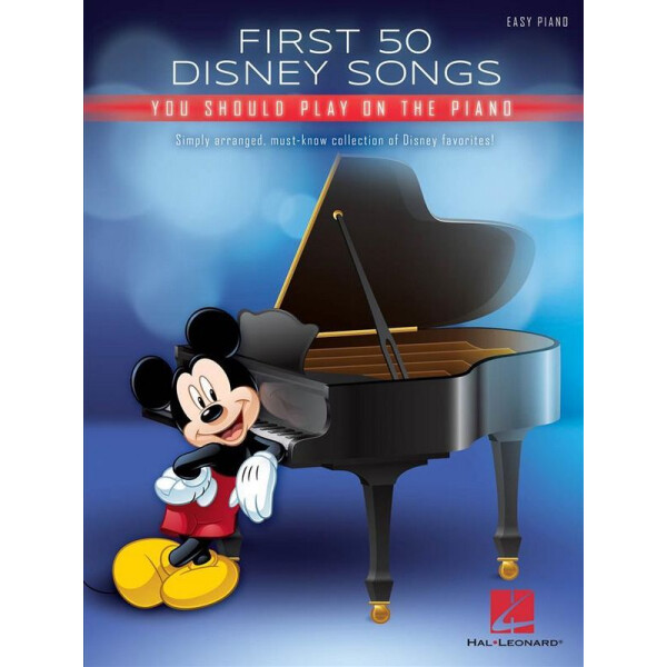 First 50 Disney Songs You should play on the Piano: