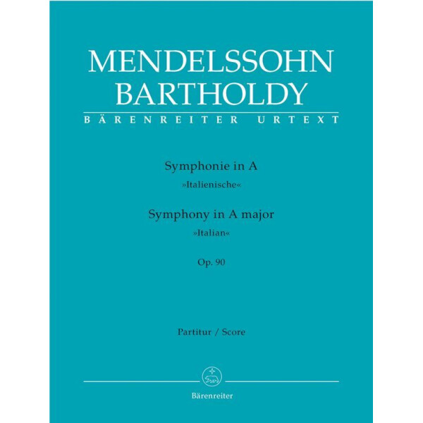 Sinfonie A-Dur Nr.4 op.90 für Orchester