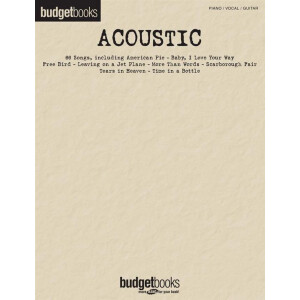 Budgetbooks Acoustic: