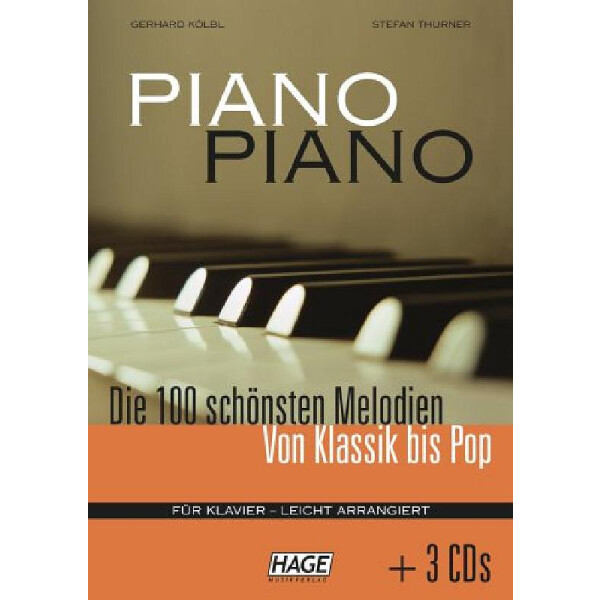 Piano Piano (leicht) (+3CDs)